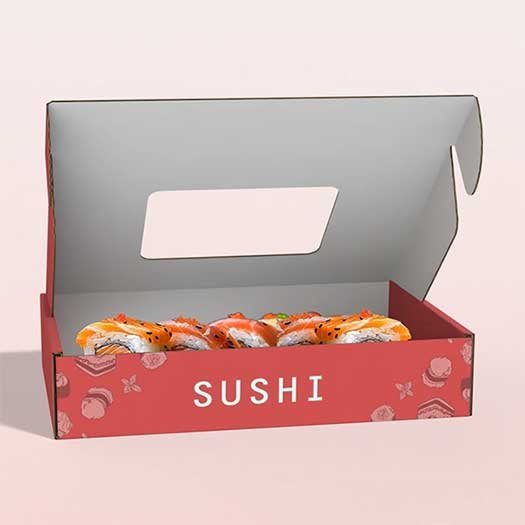 Custom Printed Sushi Boxes