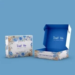 Blue Mailer Boxes