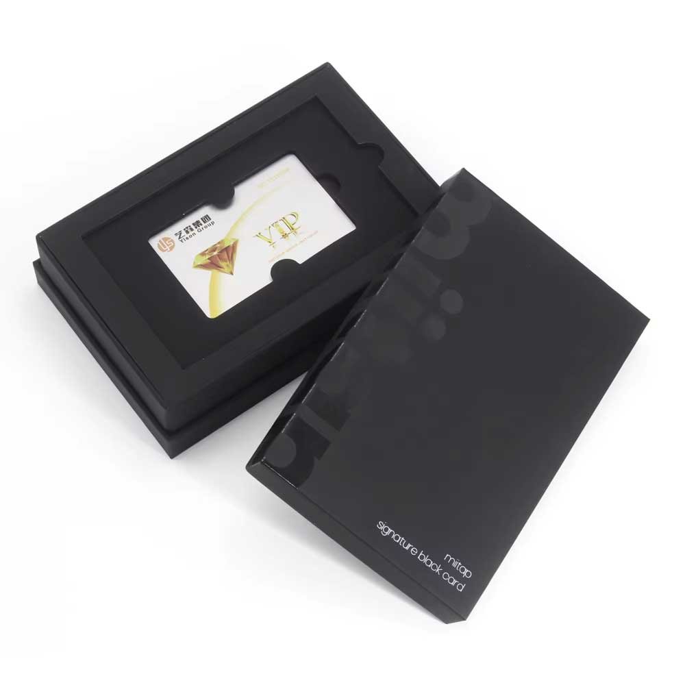 Custom Rigid Credit Card Boxes