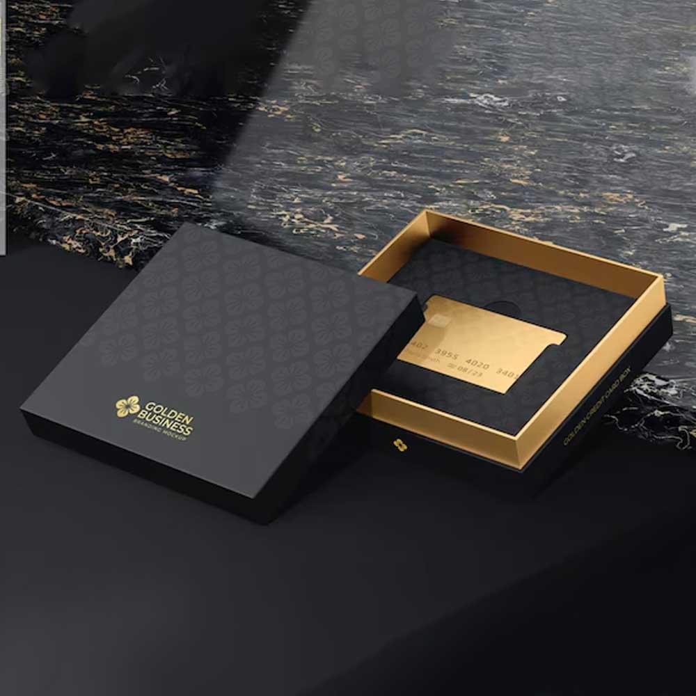 Custom Rigid Credit Card Boxes