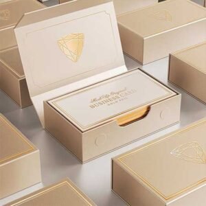 Gold Foil Rigid Boxes