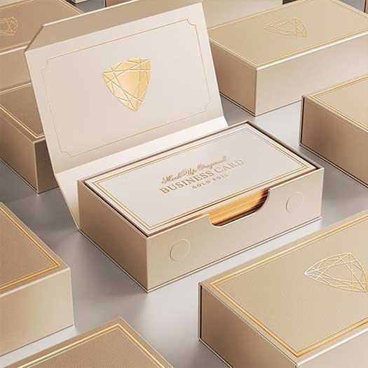 Gold Foil Rigid Boxes