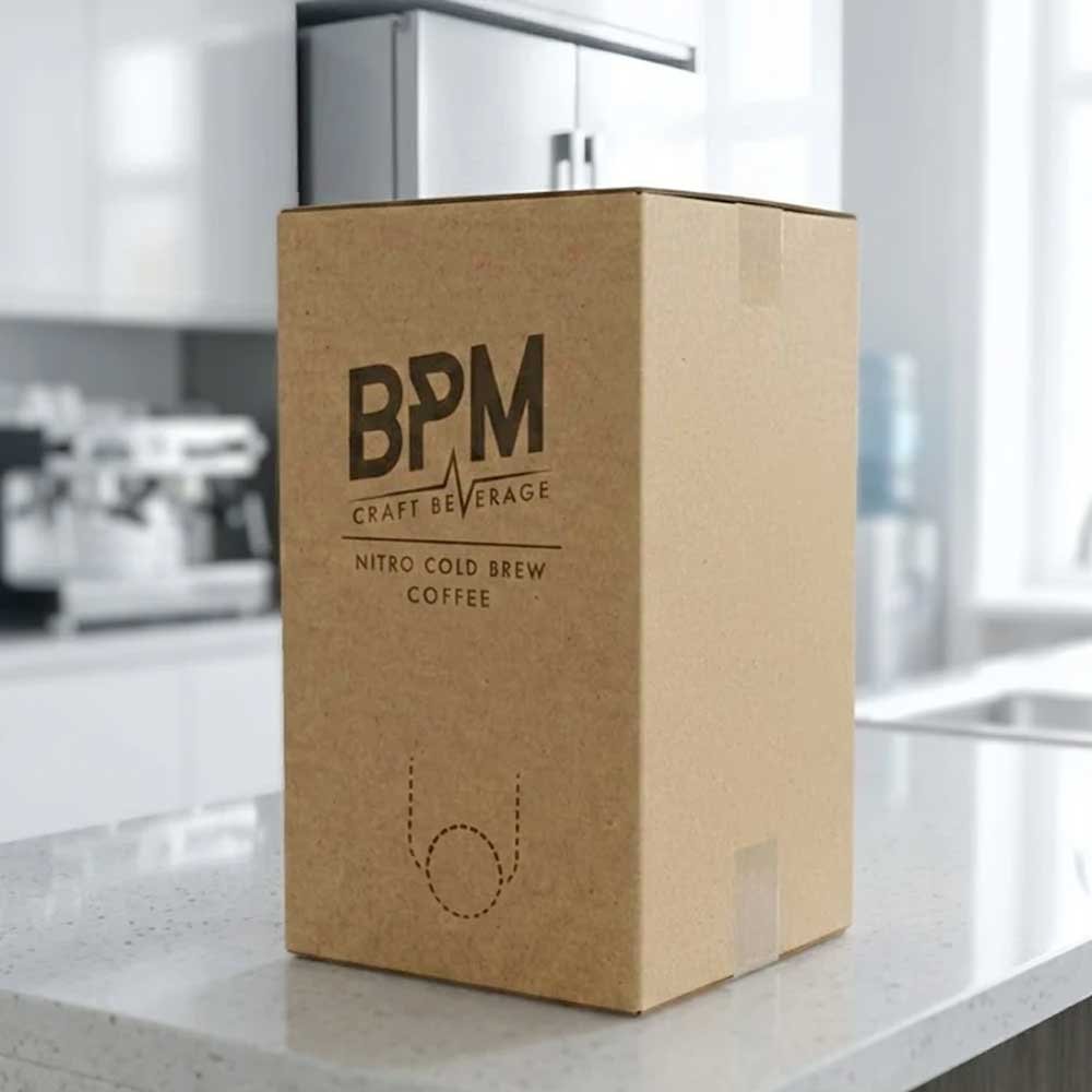 Custom Kraft Coffee Box