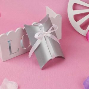Silver Pillow Boxes