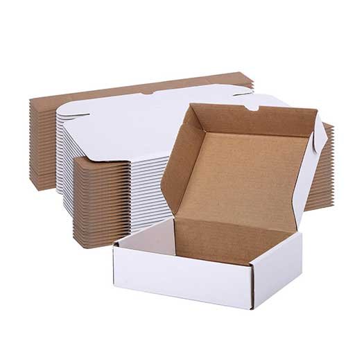 White Corrugated Boxes