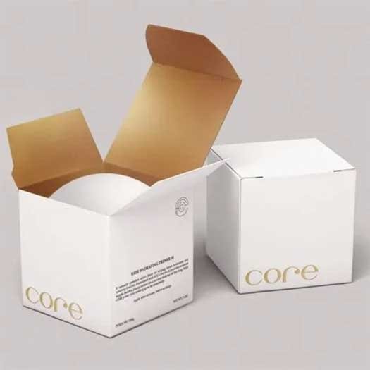 Custom White Tuck Top Boxes