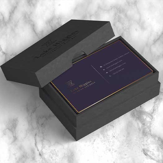 Custom Printed Business Card Boxes