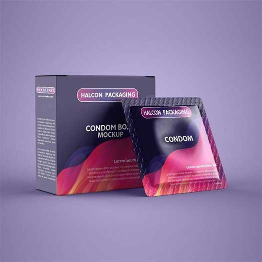 Custom Condom Boxes Packaging